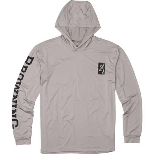 BROWNING HOODED L-SLEEVE TECH - Default Title (3010729703)