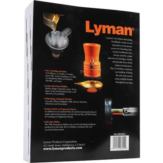 LYMAN 51ST RELOADING HANDBOOK - Default Title (9816053)