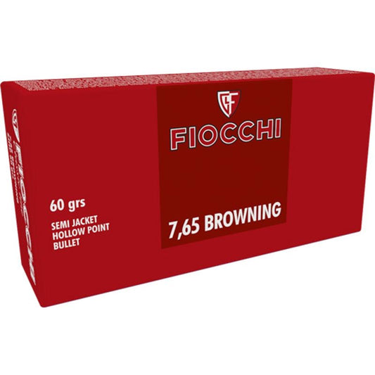 FIOCCHI AMMO 7.65 BROWNING - Default Title (A70765400)