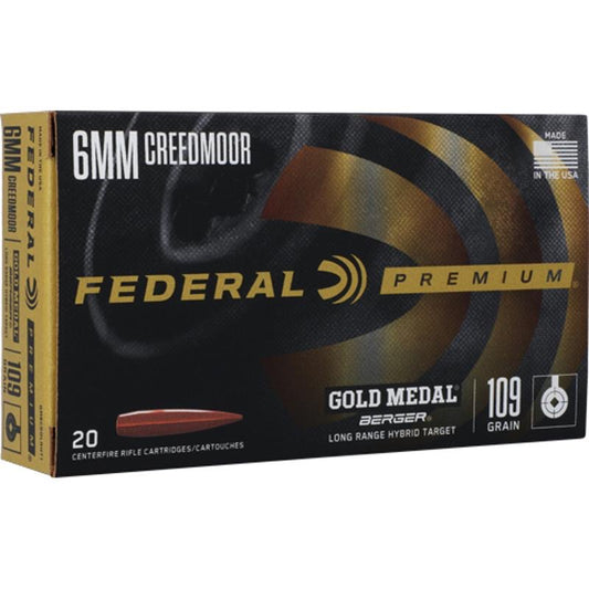 FEDERAL GOLD MEDAL 6MM CM 109G