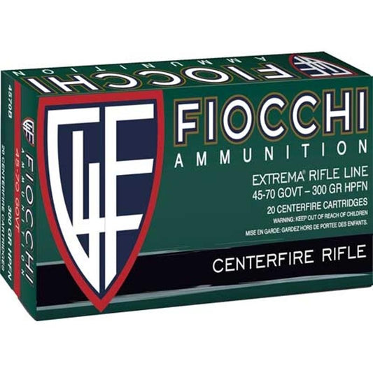 FIOCCHI 45-70 GOVT 300GR HP-FN